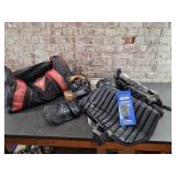 Umpire Equipment - Vest, Helmet, Shin Guards