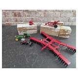 Metal Farm Implements - various sizes