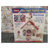 Playskool Snoopy Sno-Cone Machine - new in box