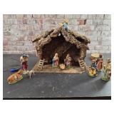 Rustic Nativity Scene
