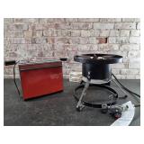 Sears Vertical Broiler, Propane Fryer Base