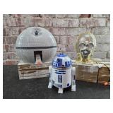 Star Wars - Death Star, CP3O, R2D2 toys