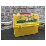 Plastic Snoopy Lunch Box with Thermos