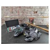 Poker Chips, Hockey Stick, Bike Helmet, Binoculars