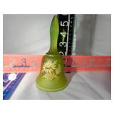 Westmoreland Glass Green Bell
