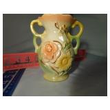 Brazilian Small floral relief vase