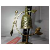 Large metal bell from India