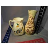 Pitcher & Vase