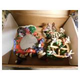 Small Collectable Item & Avon Lincoln Cologne Bust