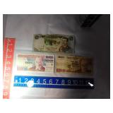 Assorted Large Format International Currency