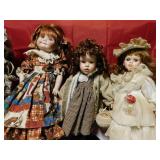 Assorted Dolls 5 pieces