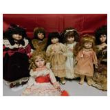Assorted Dolls - 7 pieces