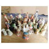 Assorted Figurines & Bells