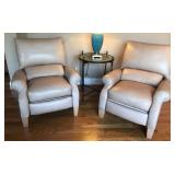 Luxurious Pair, Pearson top grain leather recliners
