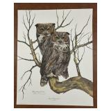 "Great Horned Owl" By Richard Evans Younger