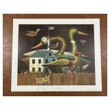 "Decoy and School" By Charles Wysocki