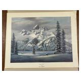 "Grand Feton" By Mark Pettit Signed / Limited