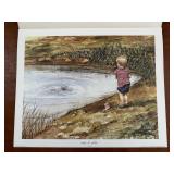 "Nary A Nibble" by Betty Malone Singed/Limited