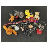Selection of Collectible Keychains