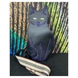 Black Cat Cross Body Purse