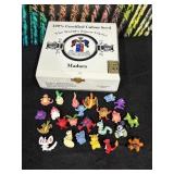 Pokemon Miniature Figurines in Vintage Cigar