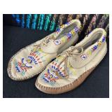 Taos Beaded Moccasins probably Size 7