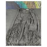 New Janice Suede Shaw with Fringe