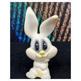 Vintage Eastern European Rubber Rabbit Toy