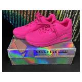 Skechers Street Hot Pink Tennis Shoes