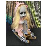 Home Accents Holiday Creepy Doll on Rocking
