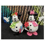 Mickey and Minnie Mouse Christmas Woble