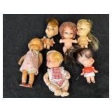 Vintage Miniature 1960s Dolls