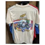 Vintage Honda Racing Tishirt Size M