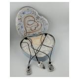 Brighton Brazilian Multi Charm Necklace and tin