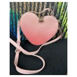 Lauren Conrad Pink Heart Cross Body Purse