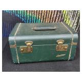 Vintage Carilite Green Cosmetics Luggage