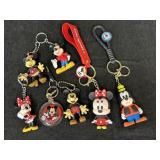 Selection of Disney Keychains
