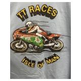 Vintage TT Races Isle of Man Motorcycle