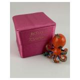 Betsey Johnson Enamled Octopus Ring