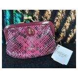 New Coach Coin Pouch