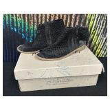 Musse & Cloud Black Suede Shoes Size 38