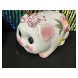 Vintage Ceramic Piggy Bank