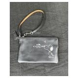 Snoopy Coach Wristlet