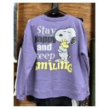 Stay Happy and Keep Smiling Snoopy SweatShirt