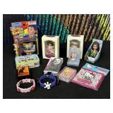 Collectilbe Miniatures, Bracelets, Games and