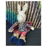 Homemade Stuffed Tapestry Prince Pig