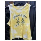 Grateful Dead Cropped Tank Size XXL
