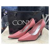 New Connie Raven Winter Rose Heels Size 6