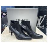 Franco Sarto Black-Marmo Shoes Size 6