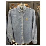 Ralph Lauren Denim Button Up Size P Womens